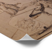 Poster Étude d'une leçon donnée aux jeunes (Coin)