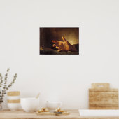 Poster Étude d'une main (Cuisine)