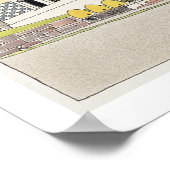 Poster Étude pour la maison d'Olbrich, Darmstadt, de 'Arc (Coin)