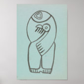 Poster Étude pour la mère et l'enfant | Henri Gaudier-Brz (Devant)