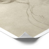 Poster Étude pour la "Vierge des Rochers", Da Vinci (Coin)