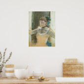 Poster Étude pour le Buste d'une danseuse par Edgar Degas (Cuisine)