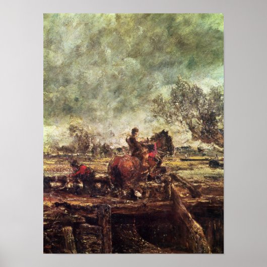 Poster Étude pour le Cheval Leaping (Devant)