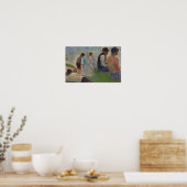 Poster Étude pour les Bathers à Asnières (Cuisine)