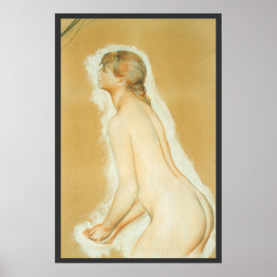 Poster Étude pour 'Les Grandes Baigneuses' de Pierre Reno