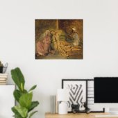 Poster Étude pour l'intérieur d'un Harem (Bureau à domicile)