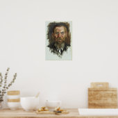 Poster Étude pour un portrait du professeur Dr Eduard (Cuisine)