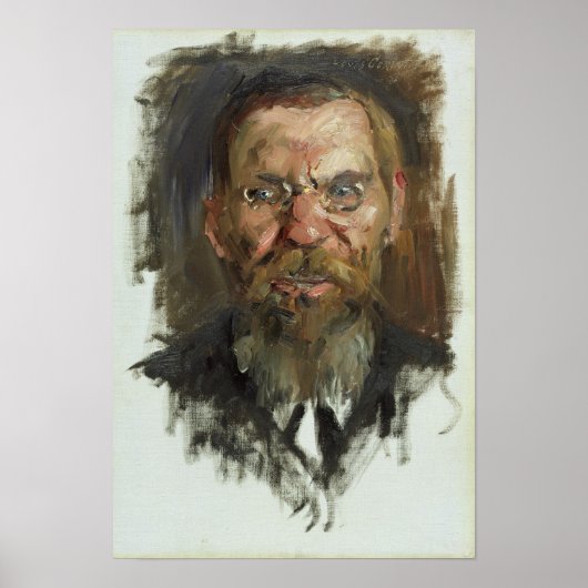 Poster Étude pour un portrait du professeur Dr Eduard (Devant)