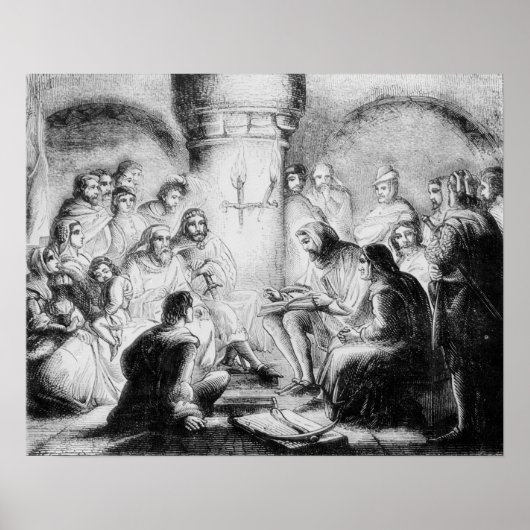 Poster Étude secrète de la Bible de Wycliffe (Devant)