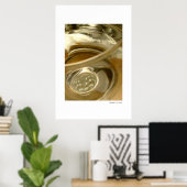 Poster Étude sur le verre, no 11 (Bureau à domicile)