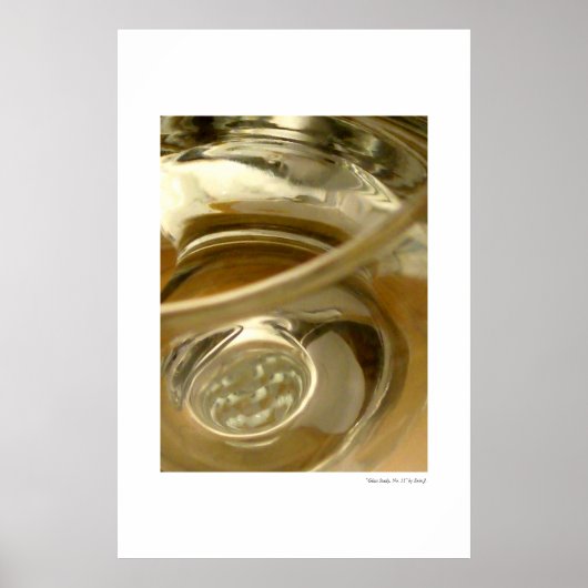 Poster Étude sur le verre, no 11 (Devant)