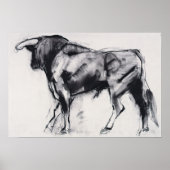 Poster Étude Toro Azul (Devant)