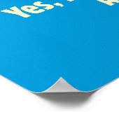 Poster Étudiant moyen : Avancé de la fête (Coin)