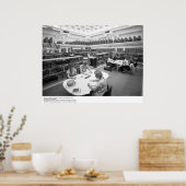 Poster Étudiants à la bibliothèque, UC San Diego, 1966 (Cuisine)