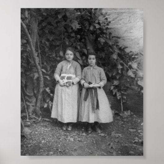 Poster Étudiants à l'école d'art pour filles en Turquie (Devant)