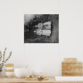 Poster Étudiants à l'école d'art pour filles en Turquie (Cuisine)