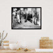 Poster Étudiants afro-américains de Blacksmithing 1900 (Cuisine)