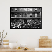 Poster Étudiants au Berea College à Berea, KY 1899 (Cuisine)