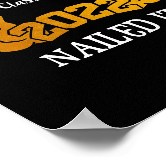 Poster Étudiants Diplôme 5e classe de 2022 (Coin)