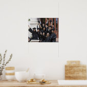 Poster Étudiants le jour de la remise des diplômes (Cuisine)