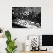 Poster Étudiants modèles : 1942 (Bureau à domicile)