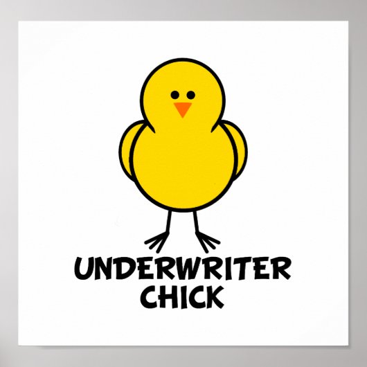 Poster Étudier Chick (Devant)