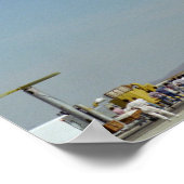 Poster Étudier sur piste avec Columbia sur SCA Overhea (Coin)