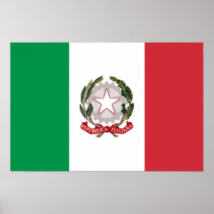 Poster Étui de téléphone drapeau Italie