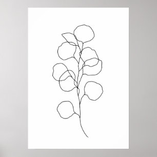 Poster Euc Feuilles 2