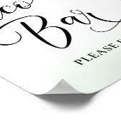 Poster Eucalyptus Botanique Sage Green Taco Bar (Coin)