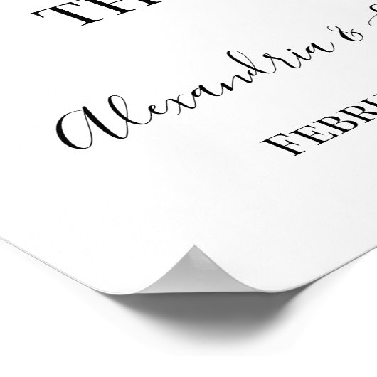 Poster Éucalyptus Choisir un siège pas un Mariage latéral (Coin)