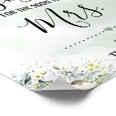 Poster Eucalyptus Combien de baisers pour bientôt être si (Coin)