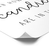 Poster Eucalyptus - Combien de bonbons baby shower jeu (Coin)