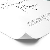 Poster Eucalyptus - Fête des mariées Devine combien de li (Coin)