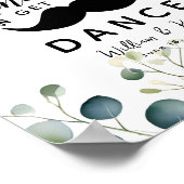 Poster Eucalyptus feuillage GENTLEMEN SALLE DE BAINS mari (Coin)