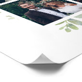 Poster Eucalyptus Green Foliage Mariage 4 Photo (Coin)