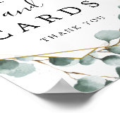 Poster Eucalyptus Greenery Gifts and Cards Sign (Coin)