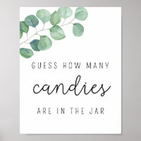 Eucalyptus - Jeu de devinette de bonbons pour baby