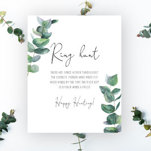 Poster Eucalyptus - Jeu de la chasse à l'anneau pour la d
