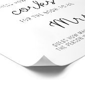 Poster Eucalyptus - Mariage Guess combien de bouchons  (Coin)