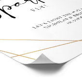 Poster Eucalyptus Mariage Sparkler vert Envoyer (Coin)