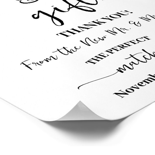 Poster Eucalyptus Matcha Cards & Gifts Bridal Shower (Coin)