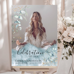 Poster Eucalyptus - Mémorial Photo Symbole de bienvenue f