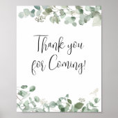 Poster Eucalyptus Merci de verdure à venir (Devant)