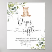 Poster Eucalyptus On peut attendre la tombola de couche (Devant)