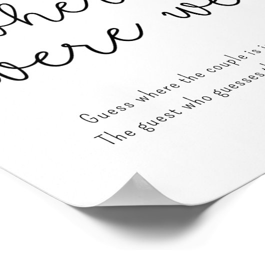 Poster Eucalyptus - Où Étions-Nous ? (Coin)