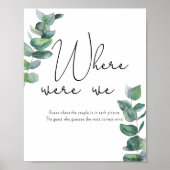 Poster Eucalyptus - Où Étions-Nous ? (Devant)