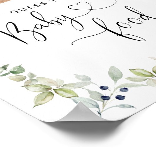 Poster Eucalyptus ours devine la nourriture pour bébé (Coin)