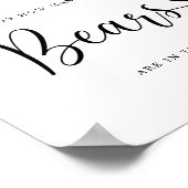 Poster Eucalyptus petit ours devinez combien d'ours (Coin)