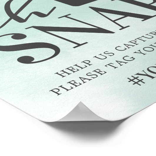 Poster Eucalyptus Russe Vert Or Oh Snap (Coin)